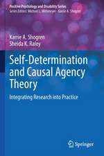 Self-Determination and Causal Agency Theory