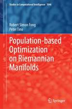 Population-Based Optimization on Riemannian Manifolds