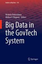 Big Data in the GovTech System