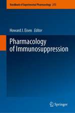 Pharmacology of Immunosuppression