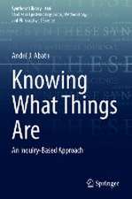 Knowing What Things Are