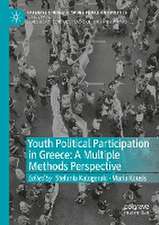 Youth Political Participation in Greece: A Multiple Methods Perspective