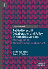 Public-Nonprofit Collaboration and Policy in Homeless Services