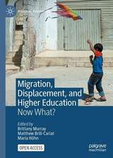 Migration, Displacement, and Higher Education: Now What?