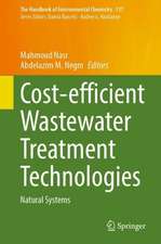 Cost-efficient Wastewater Treatment Technologies: Natural Systems