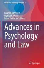 Advances in Psychology and Law