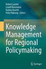 Knowledge Management for Regional Policymaking