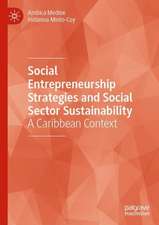 Social Entrepreneurship Strategies and Social Sector Sustainability: A Caribbean Context