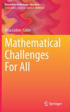 Mathematical Challenges For All