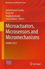 Microactuators, Microsensors and Micromechanisms: MAMM 2022