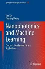 Nanophotonics and Machine Learning