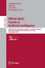 PRICAI 2022: Trends in Artificial Intelligence: 19th Pacific Rim International Conference on Artificial Intelligence, PRICAI 2022, Shanghai, China, November 10–13, 2022, Proceedings, Part III