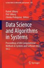 Data Science and Algorithms in Systems