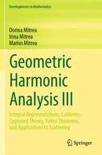 Geometric Harmonic Analysis III: Integral Representations, Calderón-Zygmund Theory, Fatou Theorems, and Applications to Scattering