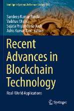 Recent Advances in Blockchain Technology