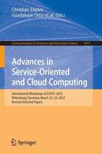 Advances in Service-Oriented and Cloud Computing: International Workshops of ESOCC 2022, Wittenberg, Germany, March 22–24, 2022, Revised Selected Papers