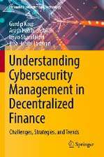 Understanding Cybersecurity Management in Decentralized Finance