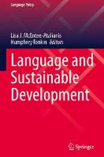 Language and Sustainable Development