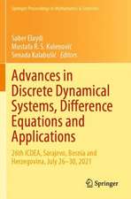 Advances in Discrete Dynamical Systems, Difference Equations and Applications: 26th ICDEA, Sarajevo, Bosnia and Herzegovina, July 26-30, 2021