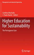 Higher Education for Sustainability: The Portuguese Case