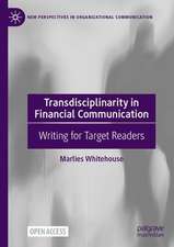 Transdisciplinarity in Financial Communication: Writing for Target Readers