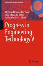 Progress in Engineering Technology V