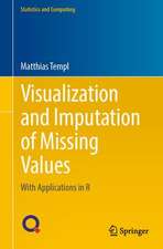 Visualization and Imputation of Missing Values: With Applications in R