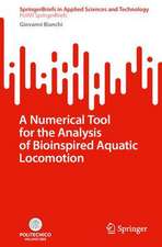 A Numerical Tool for the Analysis of Bioinspired Aquatic Locomotion