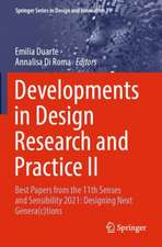 Developments in Design Research and Practice II: Best Papers from the 11th Senses and Sensibility 2021: Designing Next Genera(c)tions