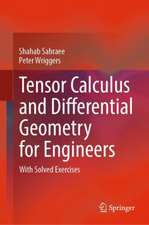 Tensor Calculus and Differential Geometry for Engineers: With Solved Exercises