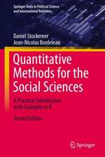 Quantitative Methods for the Social Sciences: A Practical Introduction with Examples in R