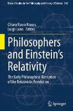 Philosophers and Einstein's Relativity: The Early Philosophical Reception of the Relativistic Revolution