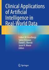 Clinical Applications of Artificial Intelligence in Real-World Data