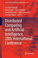 Distributed Computing and Artificial Intelligence, 20th International Conference