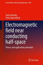 Electromagnetic Field Near Conducting Half-Space: Theory and Application Potentials