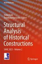 Structural Analysis of Historical Constructions