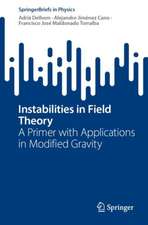 Instabilities in Field Theory: A Primer with Applications in Modified Gravity