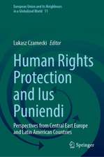 Human Rights Protection and Ius Puniendi