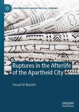 Ruptures in the Afterlife of the Apartheid City