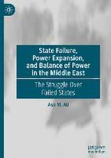 State Failure, Power Expansion, and Balance of Power in the Middle East: The Struggle Over Failed States