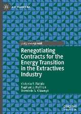 Renegotiating Contracts for the Energy Transition in the Extractives Industry