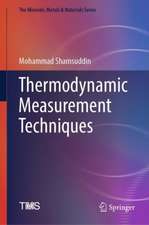 Thermodynamic Measurement Techniques