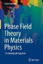 Phase Field Theory in Materials Physics: The Hodograph Equation