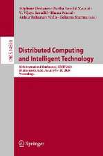 Distributed Computing and Intelligent Technology