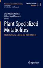 Plant Specialized Metabolites