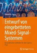 Entwurf von eingebetteten Mixed-Signal-Systemen: Ein praktischer Leitfaden für den Cypress PSoC