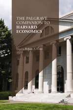 The Palgrave Companion to Harvard Economics