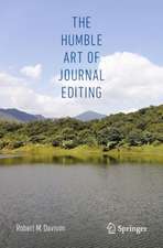 The Humble Art of Journal Editing