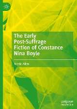 The Early Post-Suffrage Fiction of Constance Nina Boyle