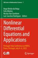 Nonlinear Differential Equations and Applications